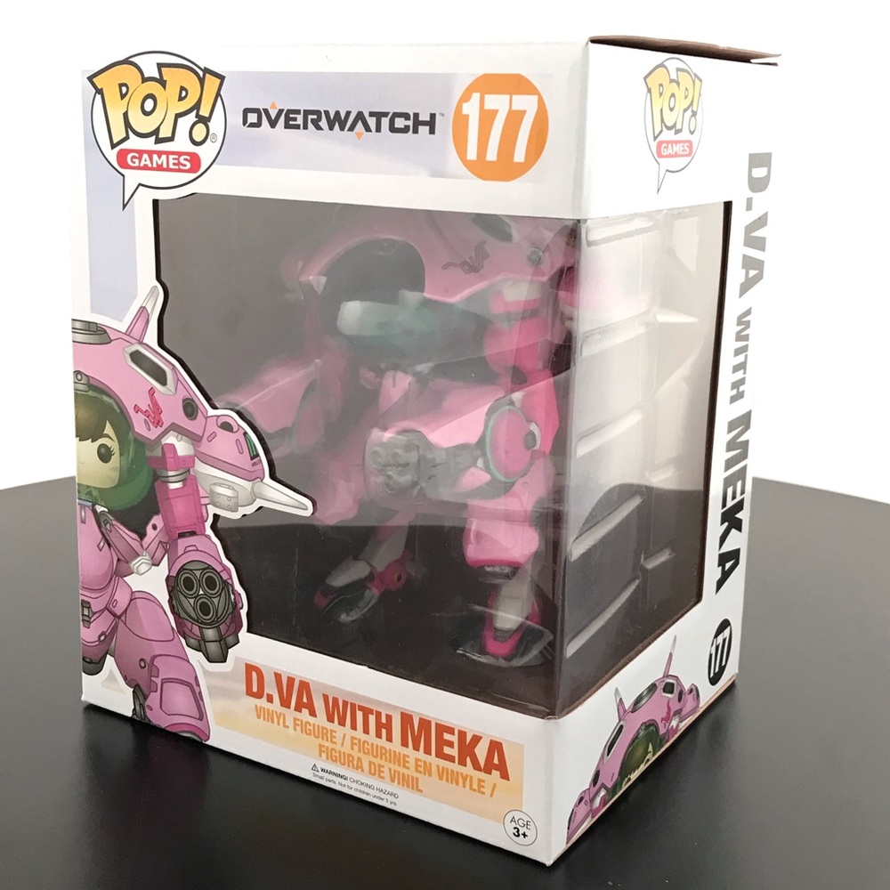 Overwatch D.VA & Meka 6" POP and Buddy Toy Figure